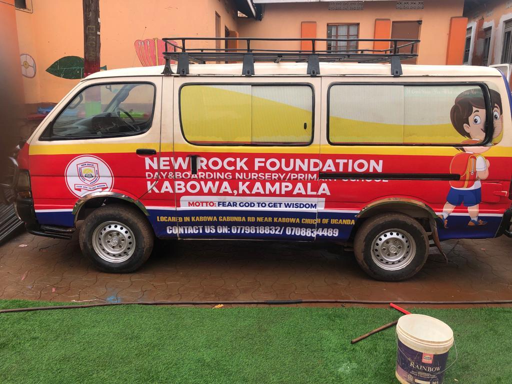 New Rock Foundation Mini Bus 